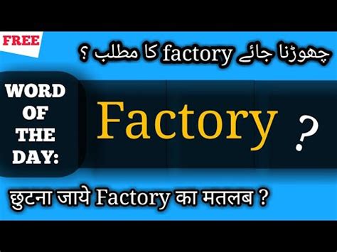 plastic toys are made in this factory meaning in urdu